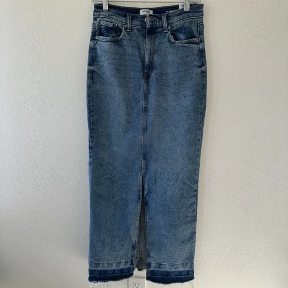 kensie jeans vintage luxe Denim‎ Skirt - Picture 2 of 9